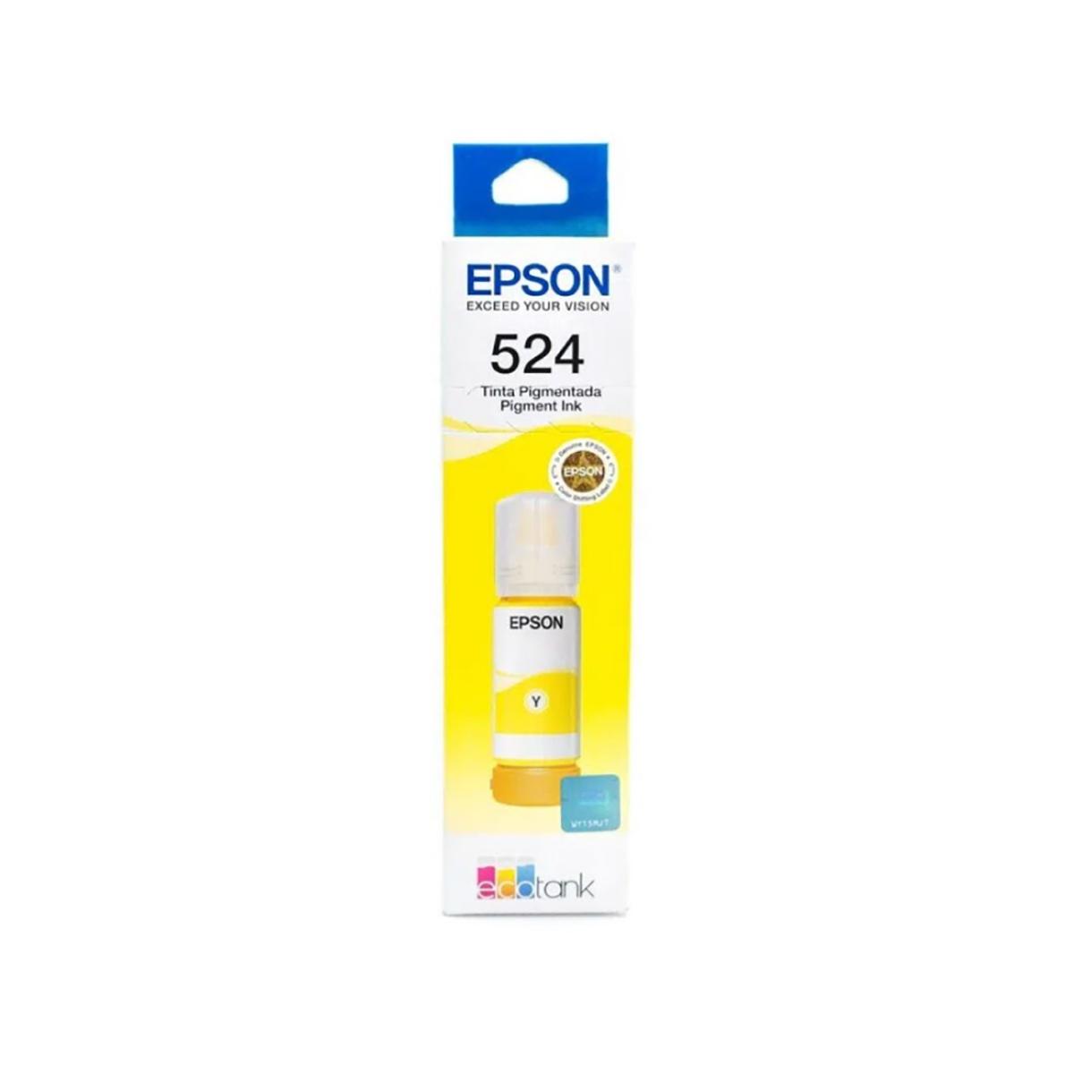 Botella De Tinta Epson T524420-AL Amarillo